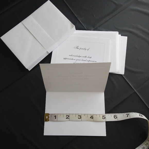 Vintage Condolence Cards w/Envelopes - Picture 4 of 8